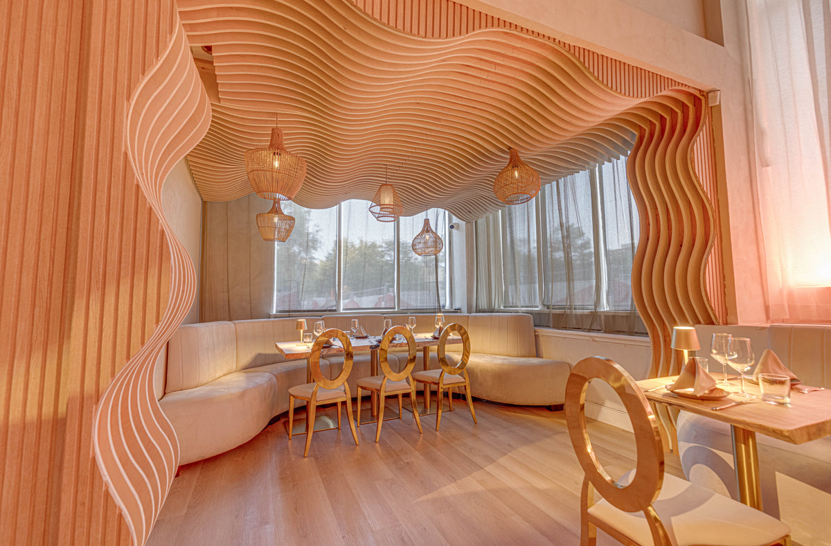The room at 997 Rue Saint-Jacques set for a corporate day, photograph 2 of six